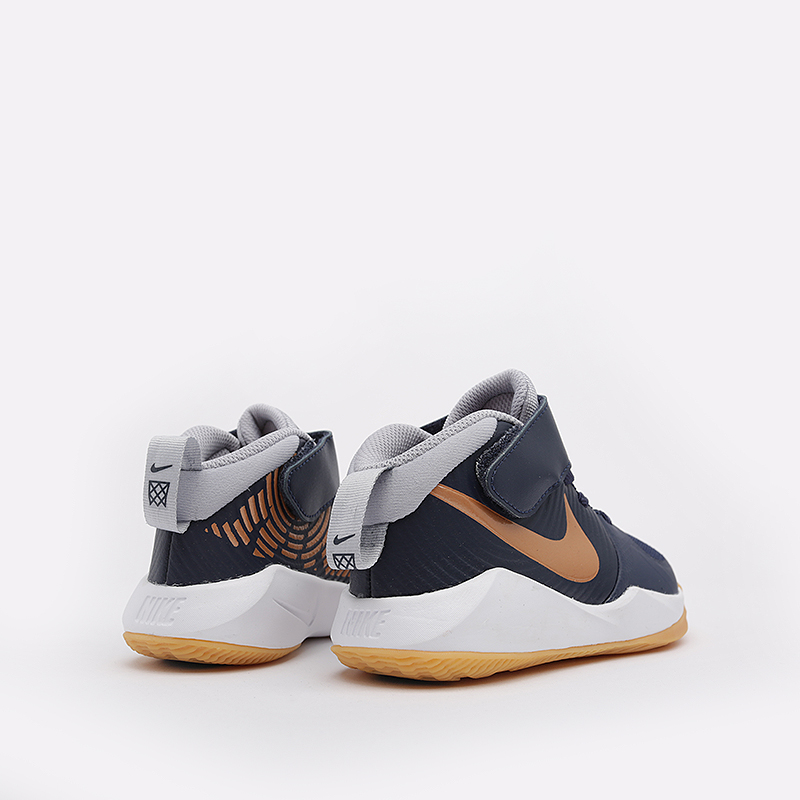 Детские баскетбольные кроссовки Nike Team Hustle D 9 PS (AQ4225-402)  - цена, описание, фото 4